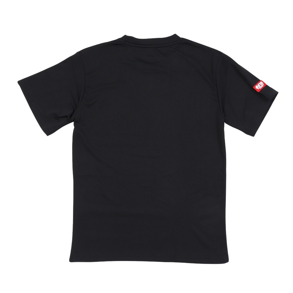 アンドロ（andro）（メンズ、レディース）卓球ウエア ナパ Tシャツ ドライ 300023019 ブラック/ネオンイエロー 速乾 UVカット