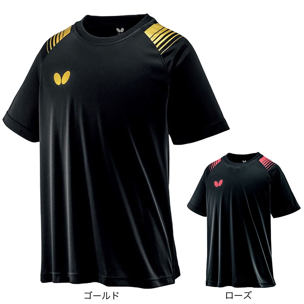 バタフライ（Butterfly）（メンズ、レディース）卓球ウエア シャツ エスプレTシャツ 46140-016