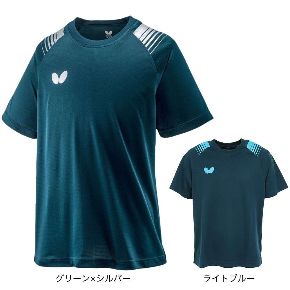 バタフライ（Butterfly）（メンズ、レディース）卓球ウエア シャツ エスプレTシャツ 46140-174