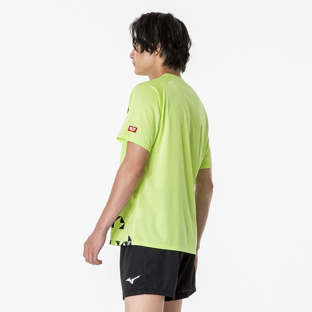 ミズノ（MIZUNO）（メンズ、レディース）卓球ウエア シャツ ゲームシャツ Vネック 82JAA10337