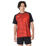 ミズノ（MIZUNO）（メンズ、レディース）卓球ウエア シャツ ゲームシャツ ユニセックス 82JAA10496