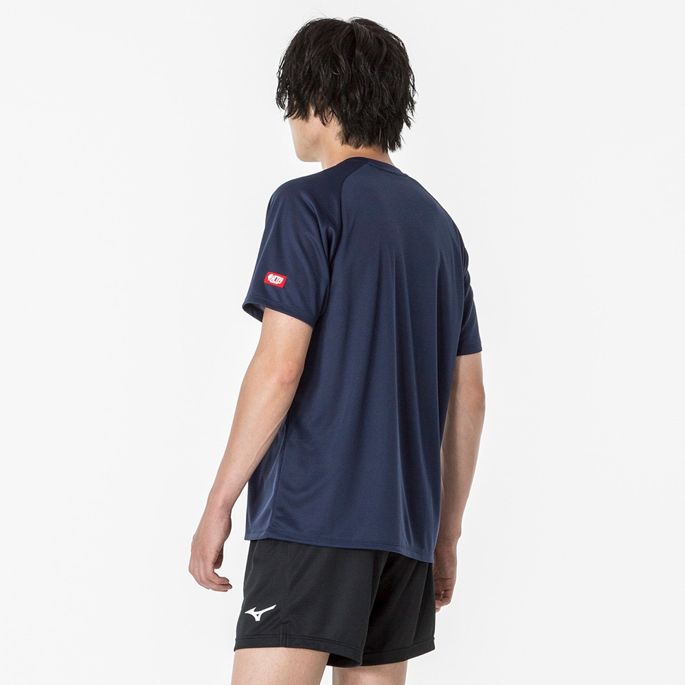 ミズノ（MIZUNO）（メンズ、レディース）卓球ウエア シャツ ゲームシャツ ユニセックス 82JAA11014