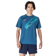 ミズノ（MIZUNO）（メンズ、レディース）卓球ウエア シャツ ゲームシャツ ユニセックス 82JAA11217