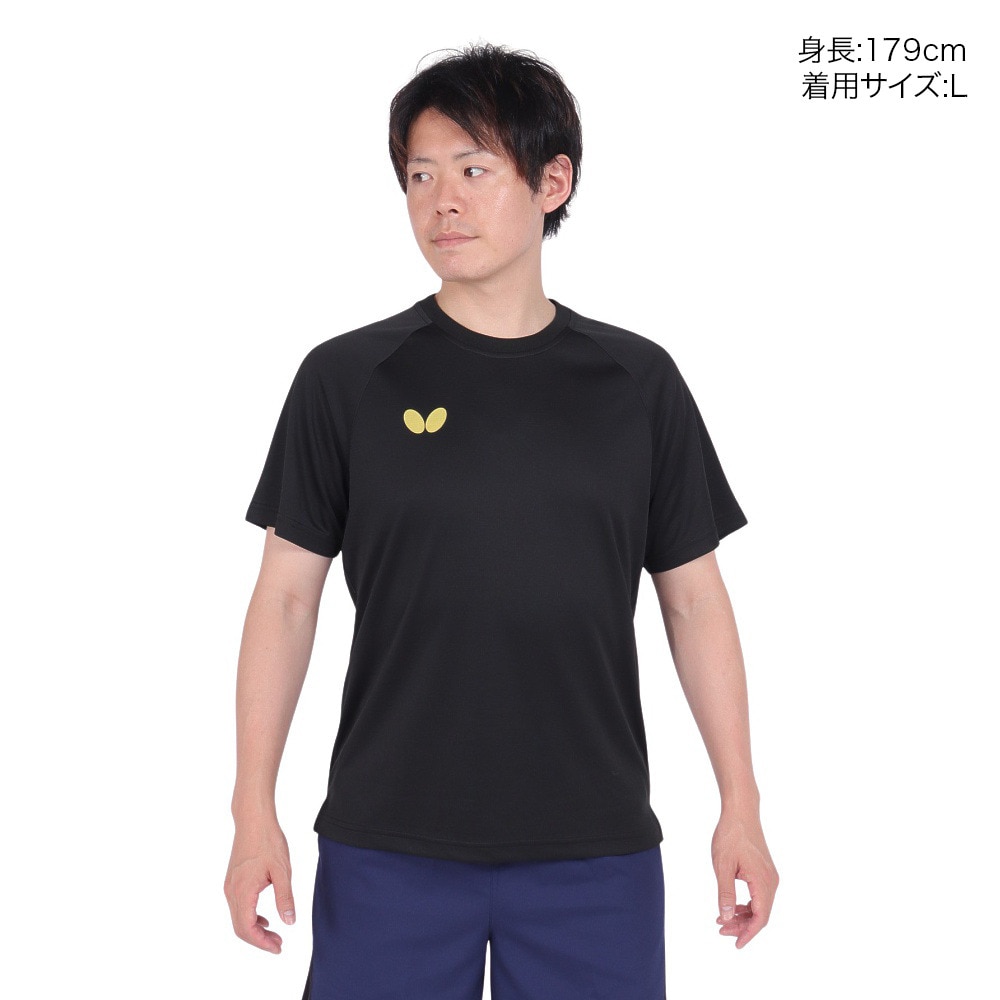 バタフライ（Butterfly）（メンズ、レディース）卓球ウエア シャツ ウィンロゴ Tシャツ2 46420-956 速乾