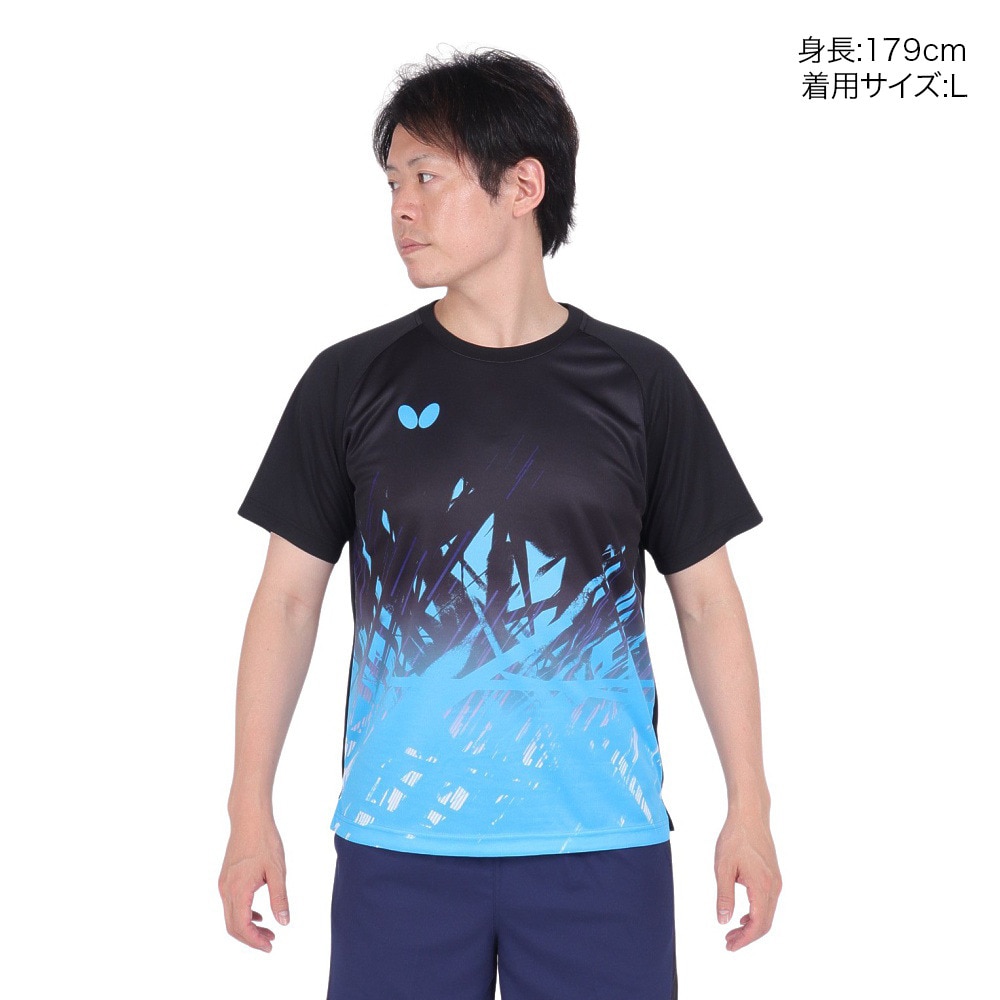バタフライ（Butterfly）（メンズ、レディース）卓球ウエア シャツ エクステラ Tシャツ 46430-903 速乾