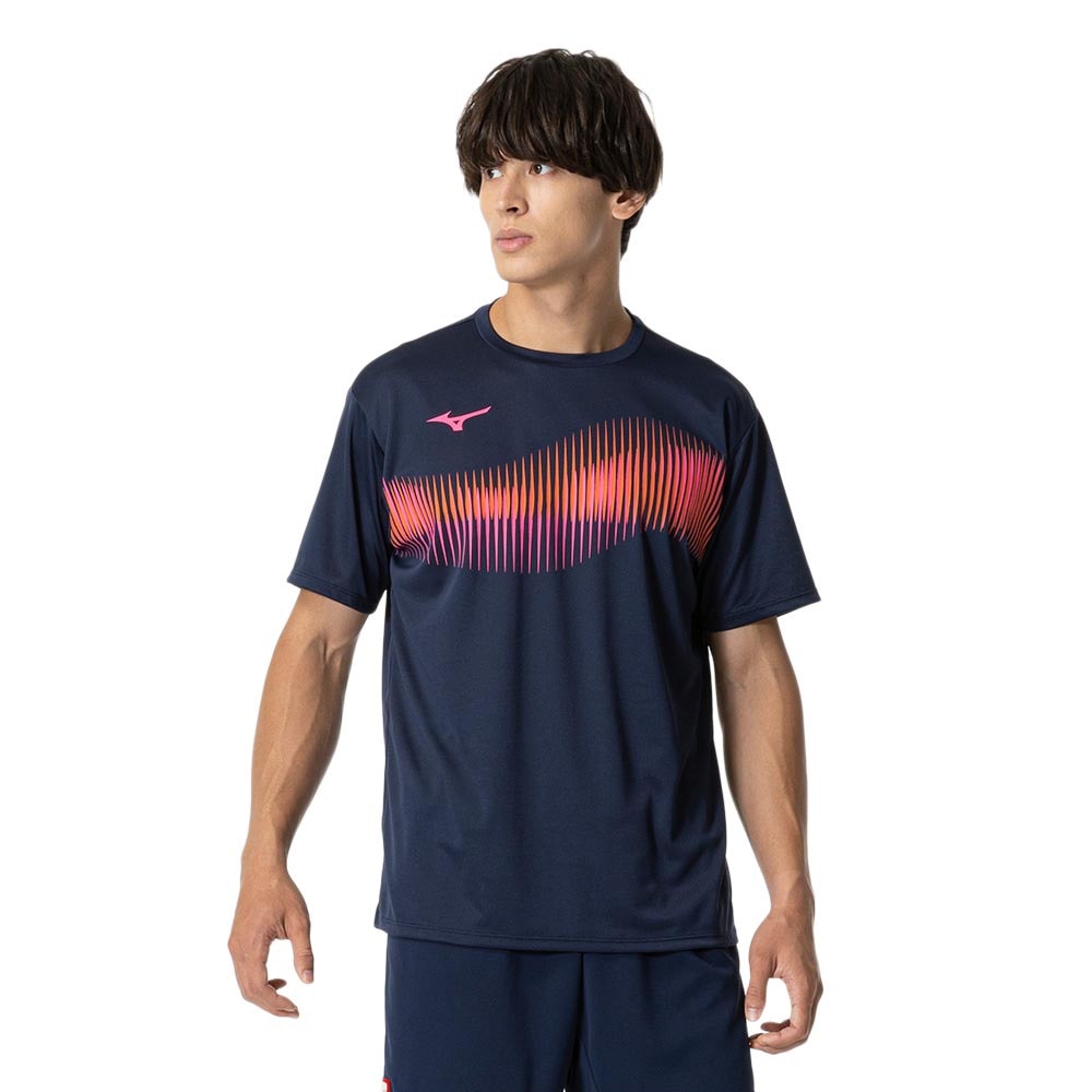 ミズノ（MIZUNO）（メンズ、レディース）卓球ウェア シャツ ゲームシャツ 82JAB11114