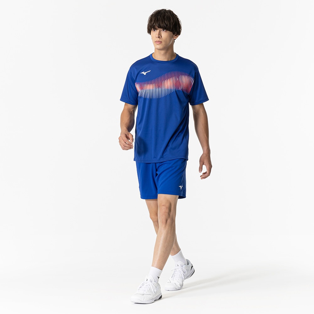ミズノ（MIZUNO）（メンズ、レディース）卓球ウェア シャツ ゲームシャツ 82JAB11125 速乾