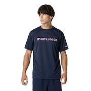 ミズノ（MIZUNO）（メンズ、レディース）卓球ウエア シャツ ゲームシャツ 82JAB11014 速乾