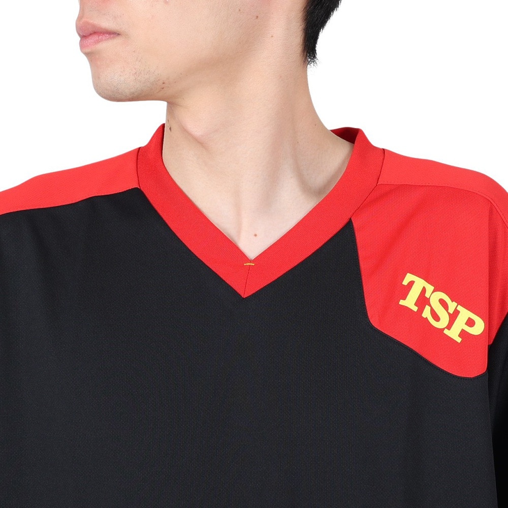 ティーエスピー（TSP）（メンズ、レディース）卓球ウエア シャツ TT-174 半袖Tシャツ 033406 0021