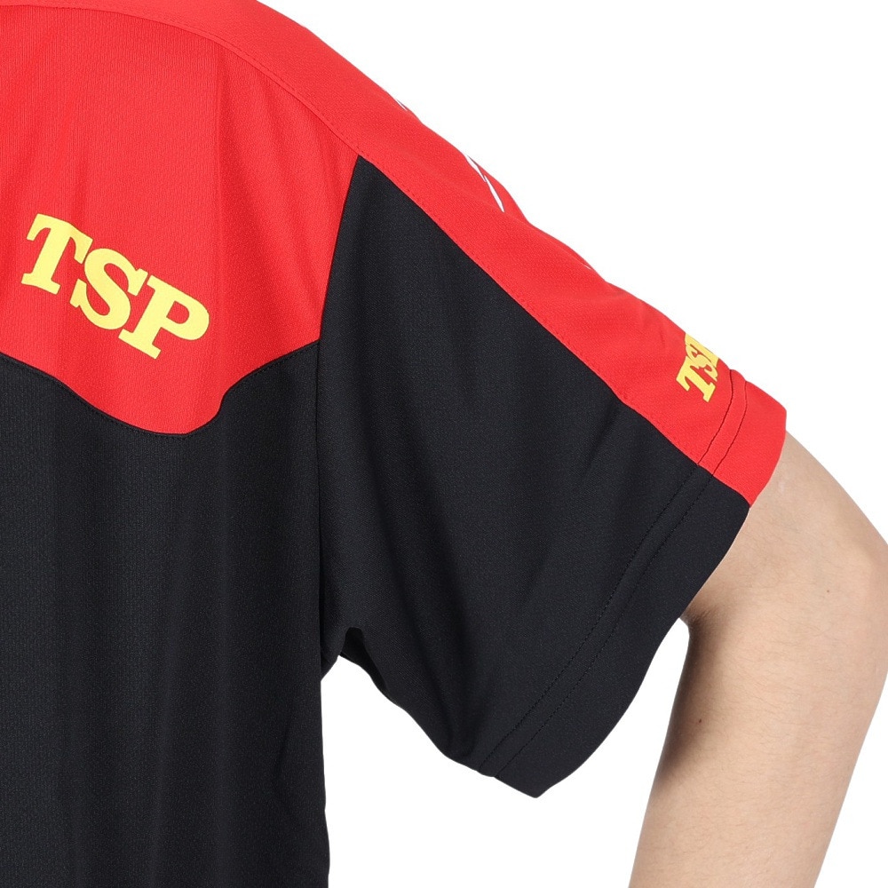 ティーエスピー（TSP）（メンズ、レディース）卓球ウエア シャツ TT-174 半袖Tシャツ 033406 0021