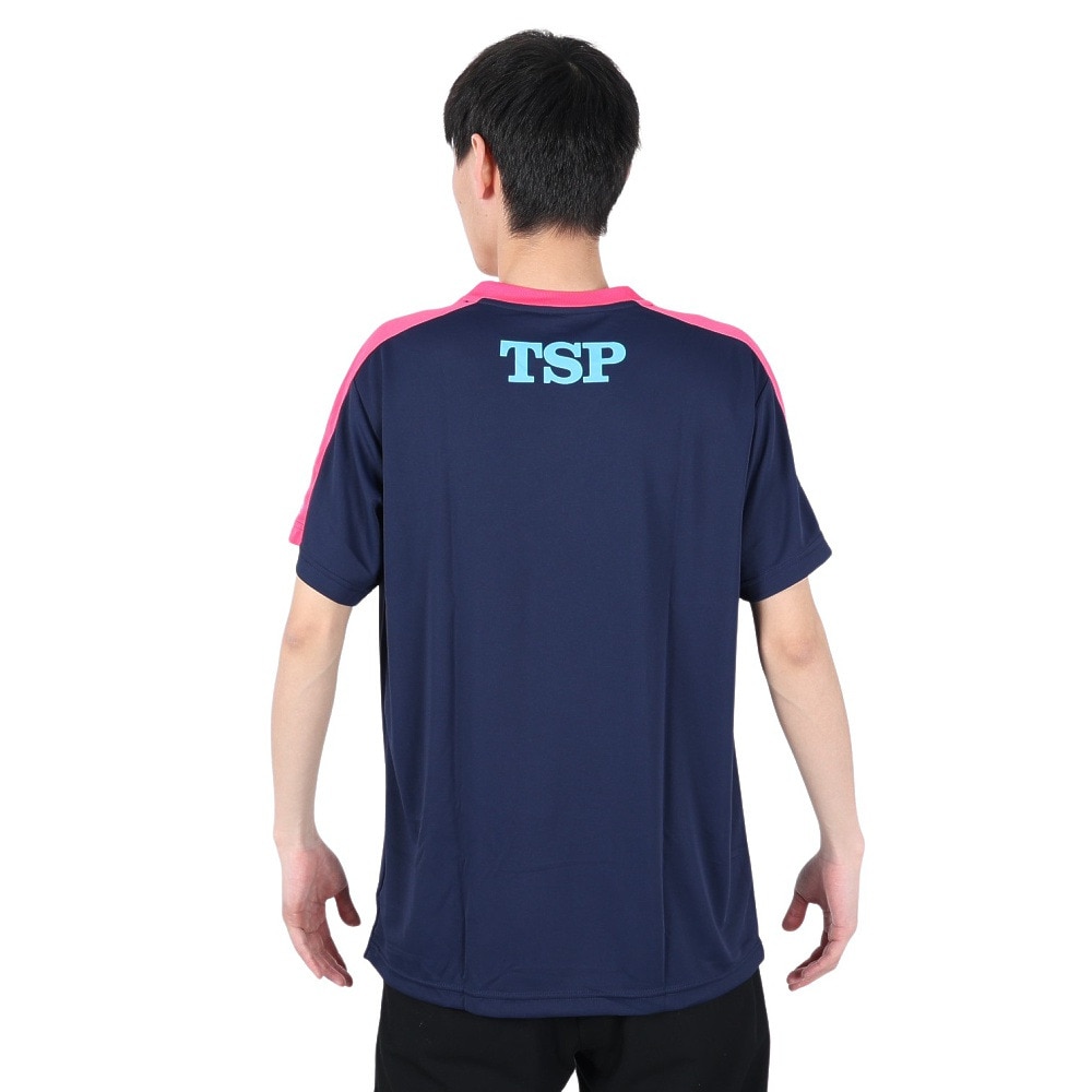 ティーエスピー（TSP）（メンズ、レディース）卓球ウエア シャツ TT-174 半袖Tシャツ 033406 0105