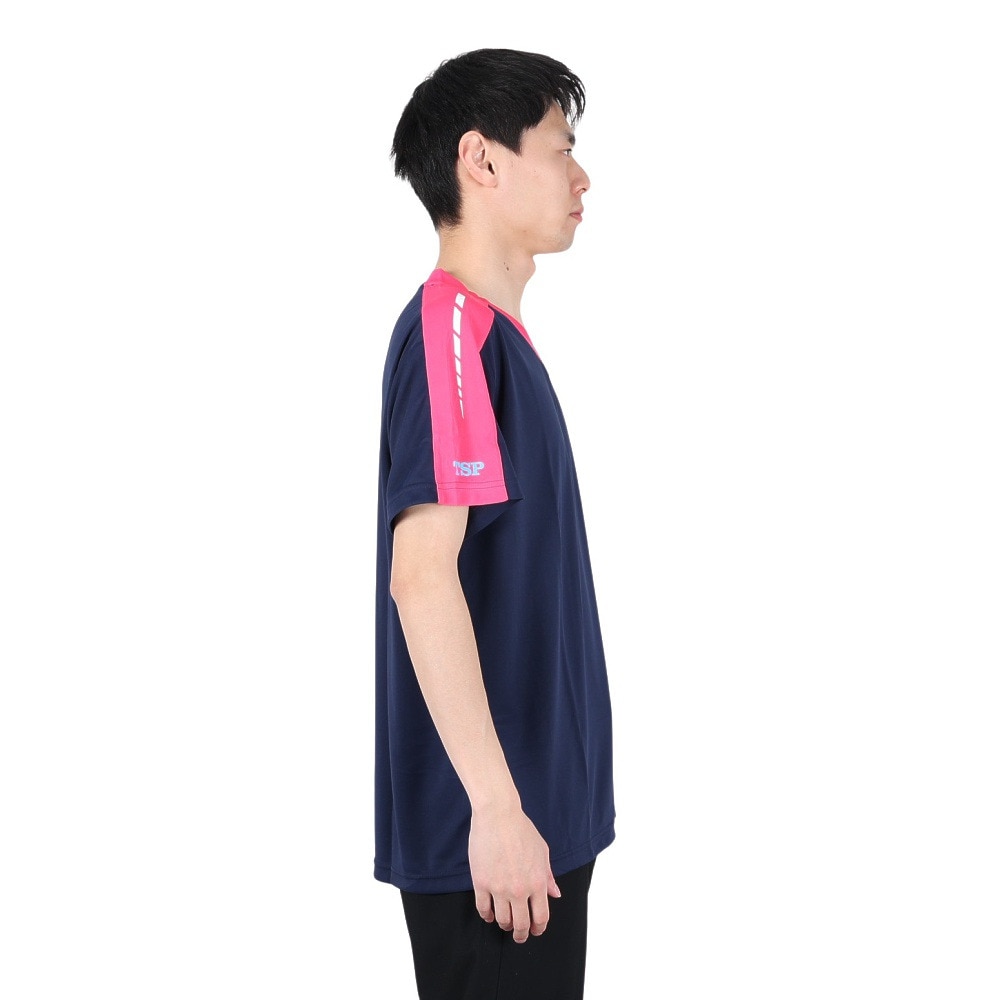 ティーエスピー（TSP）（メンズ、レディース）卓球ウエア シャツ TT-174 半袖Tシャツ 033406 0105
