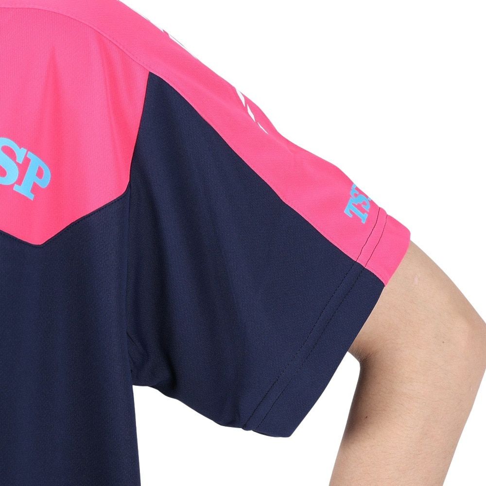 ティーエスピー（TSP）（メンズ、レディース）卓球ウエア シャツ TT-174 半袖Tシャツ 033406 0105