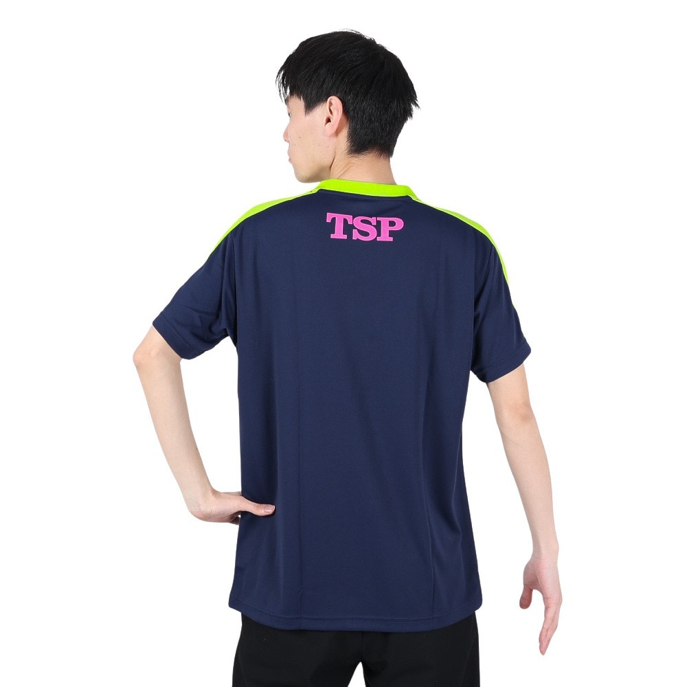 ティーエスピー（TSP）（メンズ、レディース）卓球ウエア TT-174 半袖Tシャツ 033406 0110