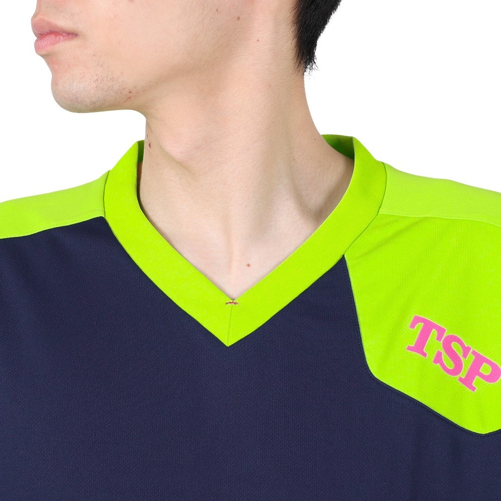ティーエスピー（TSP）（メンズ、レディース）卓球ウエア TT-174 半袖Tシャツ 033406 0110