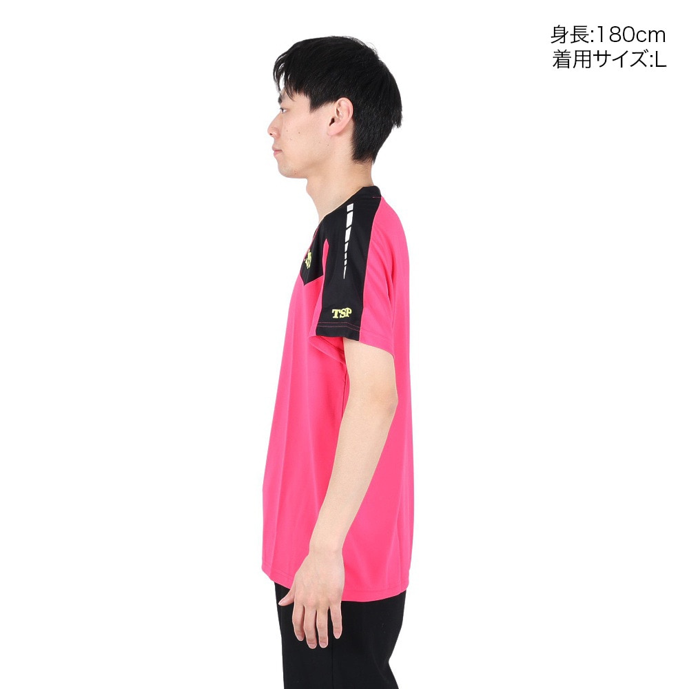 ティーエスピー（TSP）（メンズ、レディース）卓球ウエア シャツ TT-174 半袖Tシャツ 033406 0301