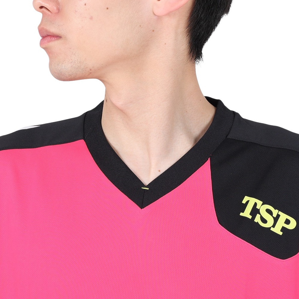 ティーエスピー（TSP）（メンズ、レディース）卓球ウエア シャツ TT-174 半袖Tシャツ 033406 0301
