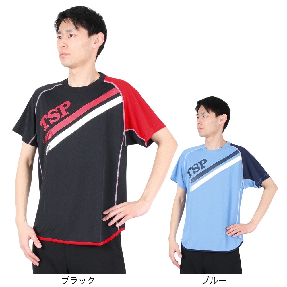 ティーエスピー（TSP）（メンズ、レディース）卓球ウエア TT-175 半袖Tシャツ 033407 0123