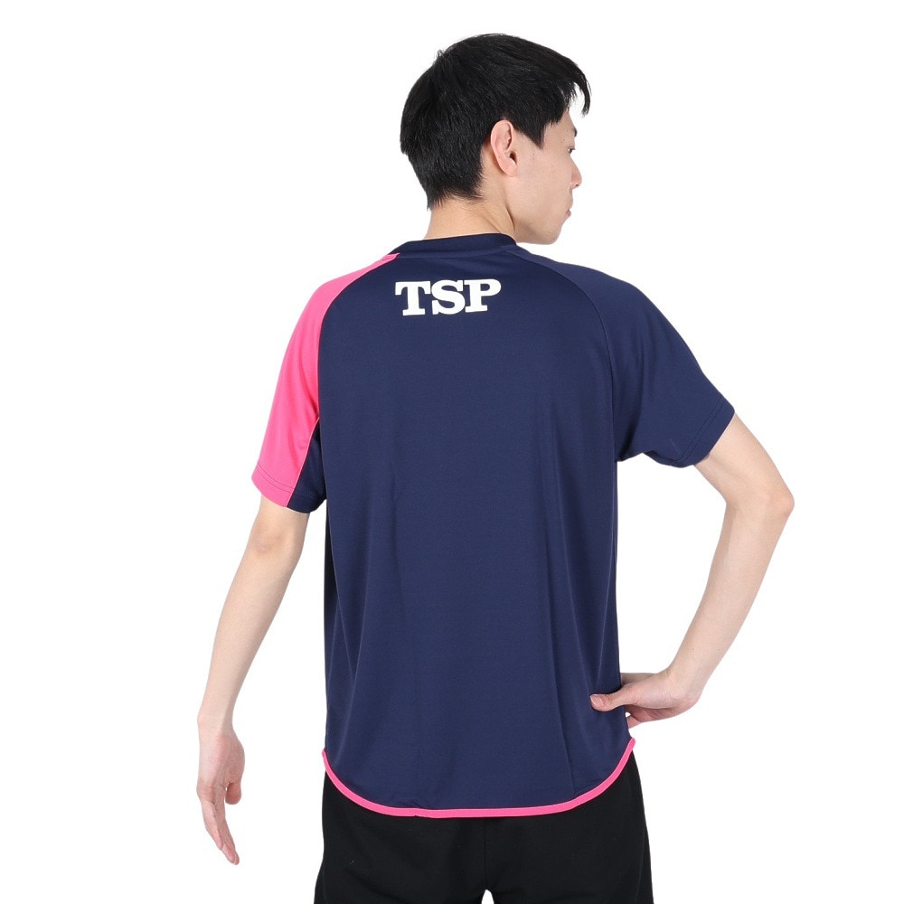 ティーエスピー（TSP）（メンズ、レディース）卓球ウエア シャツ TT-180シャツ 033408 0105 速乾