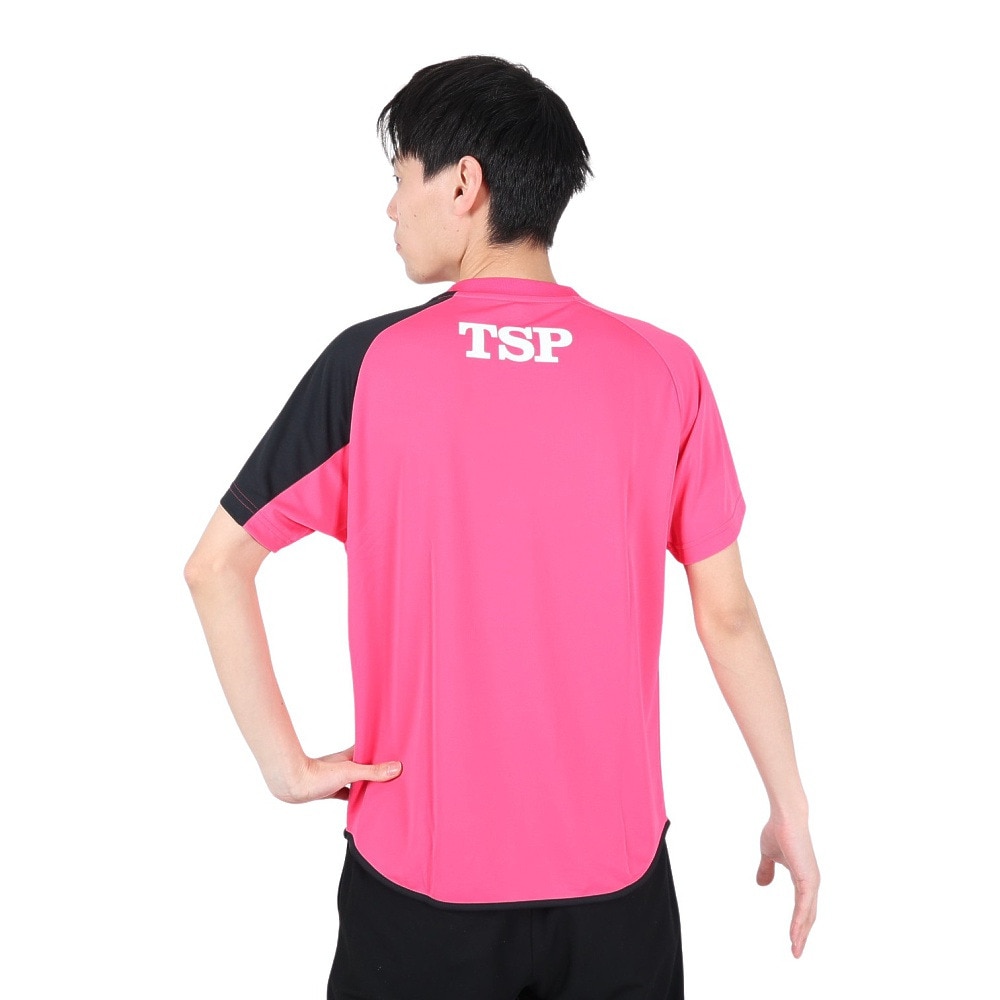 ティーエスピー（TSP）（メンズ、レディース）卓球ウエア シャツ TT-180シャツ 033408 0301 速乾