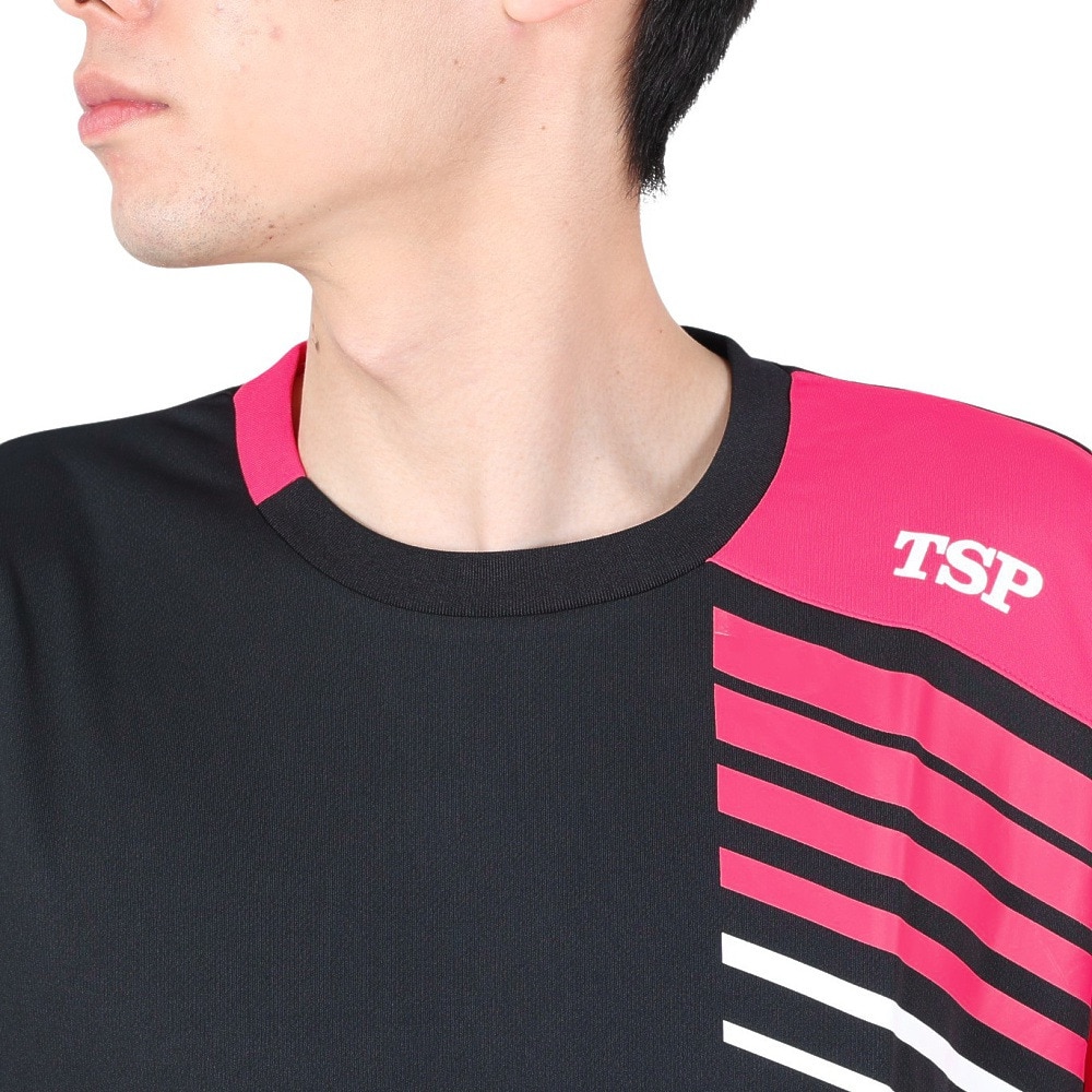 ティーエスピー（TSP）（メンズ、レディース）卓球ウエア TT-190 半袖Tシャツ 033411 0020