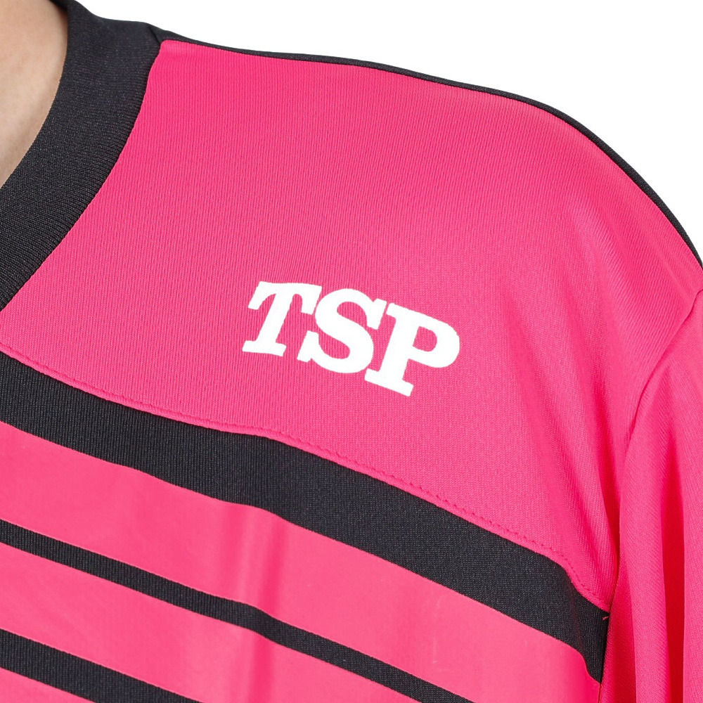 ティーエスピー（TSP）（メンズ、レディース）卓球ウエア TT-190 半袖Tシャツ 033411 0020
