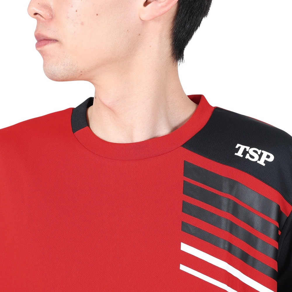 ティーエスピー（TSP）（メンズ、レディース）卓球ウエア TT-190 半袖Tシャツ 033411 0040