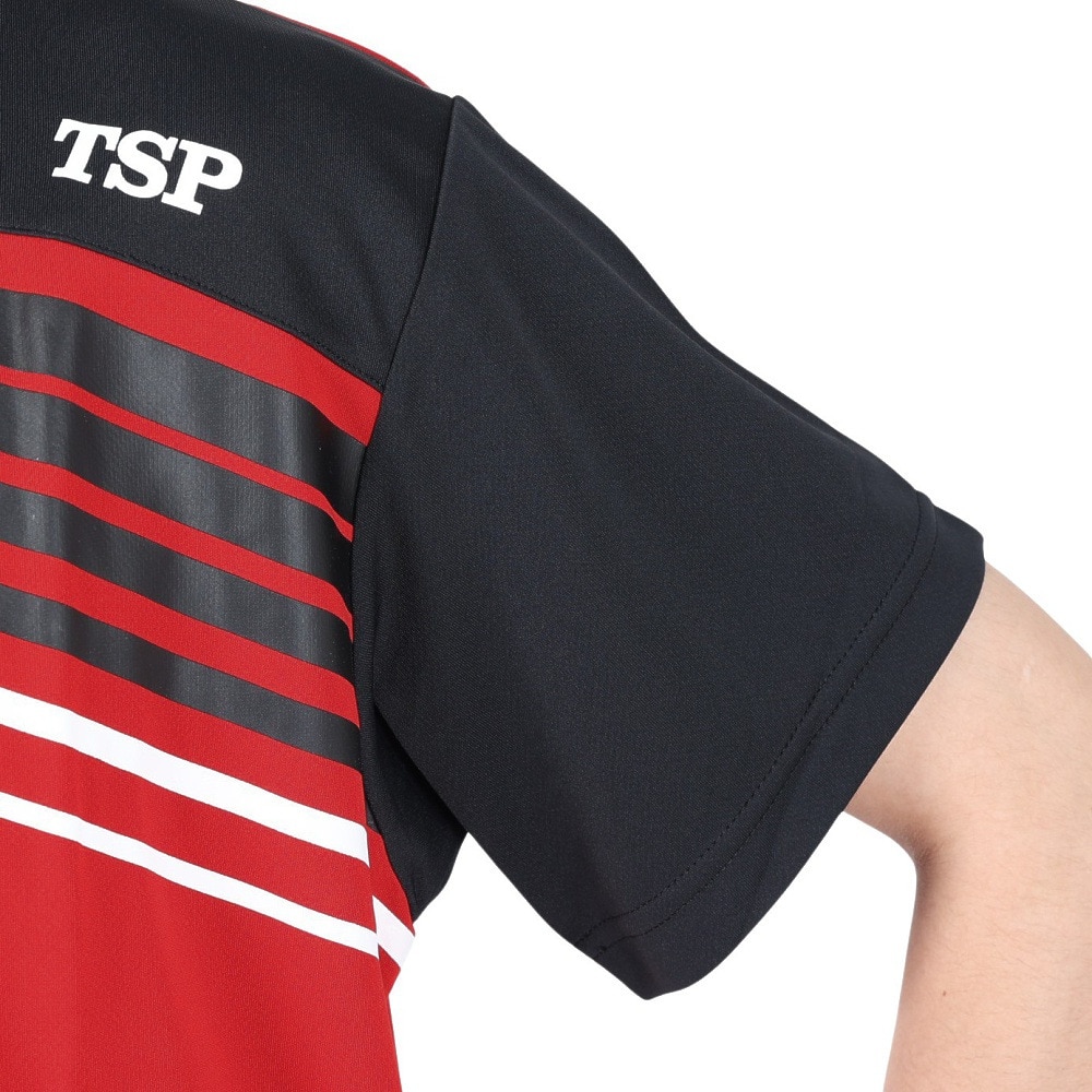 ティーエスピー（TSP）（メンズ、レディース）卓球ウエア TT-190 半袖Tシャツ 033411 0040