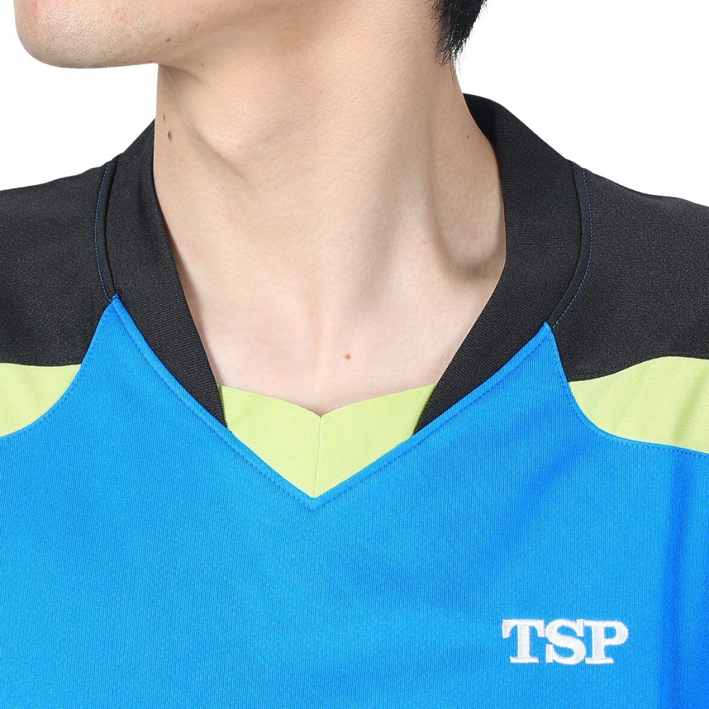 ティーエスピー（TSP）（メンズ、レディース）卓球ウエア シャツ ヨーロセンソシャツ 030435 0120