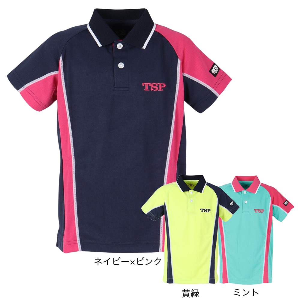 ティーエスピー（TSP）（キッズ）ジュニア 卓球ウエア シャツ レグラールシャツ 031406 0105 JR