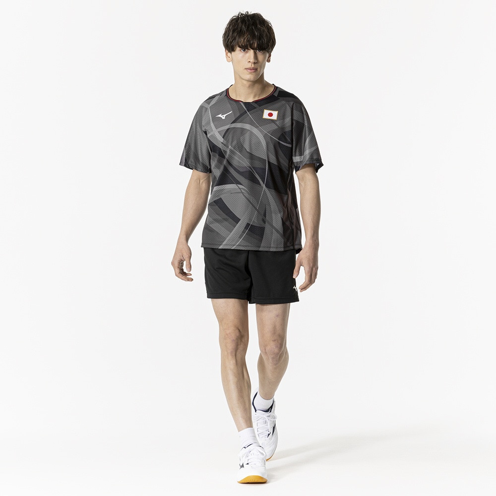ミズノ（MIZUNO）（メンズ、レディース）卓球ウエア シャツ レプリカシャツ ユニセックス 82JAB50009