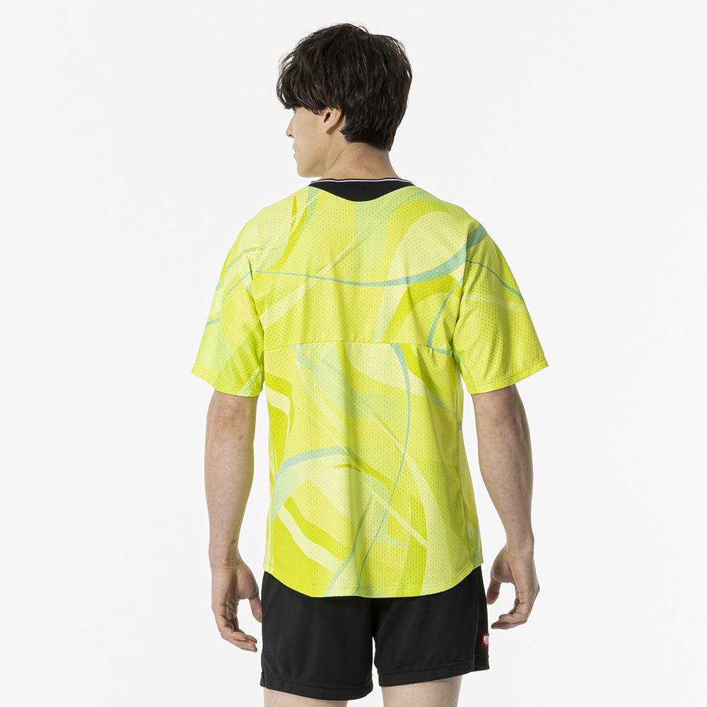 ミズノ（MIZUNO）（メンズ、レディース）卓球ウエア シャツ レプリカシャツ ユニセックス 82JAB50037