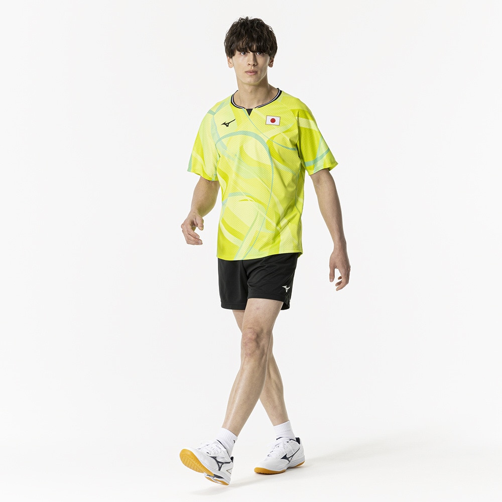 ミズノ（MIZUNO）（メンズ、レディース）卓球ウエア シャツ レプリカシャツ ユニセックス 82JAB50037