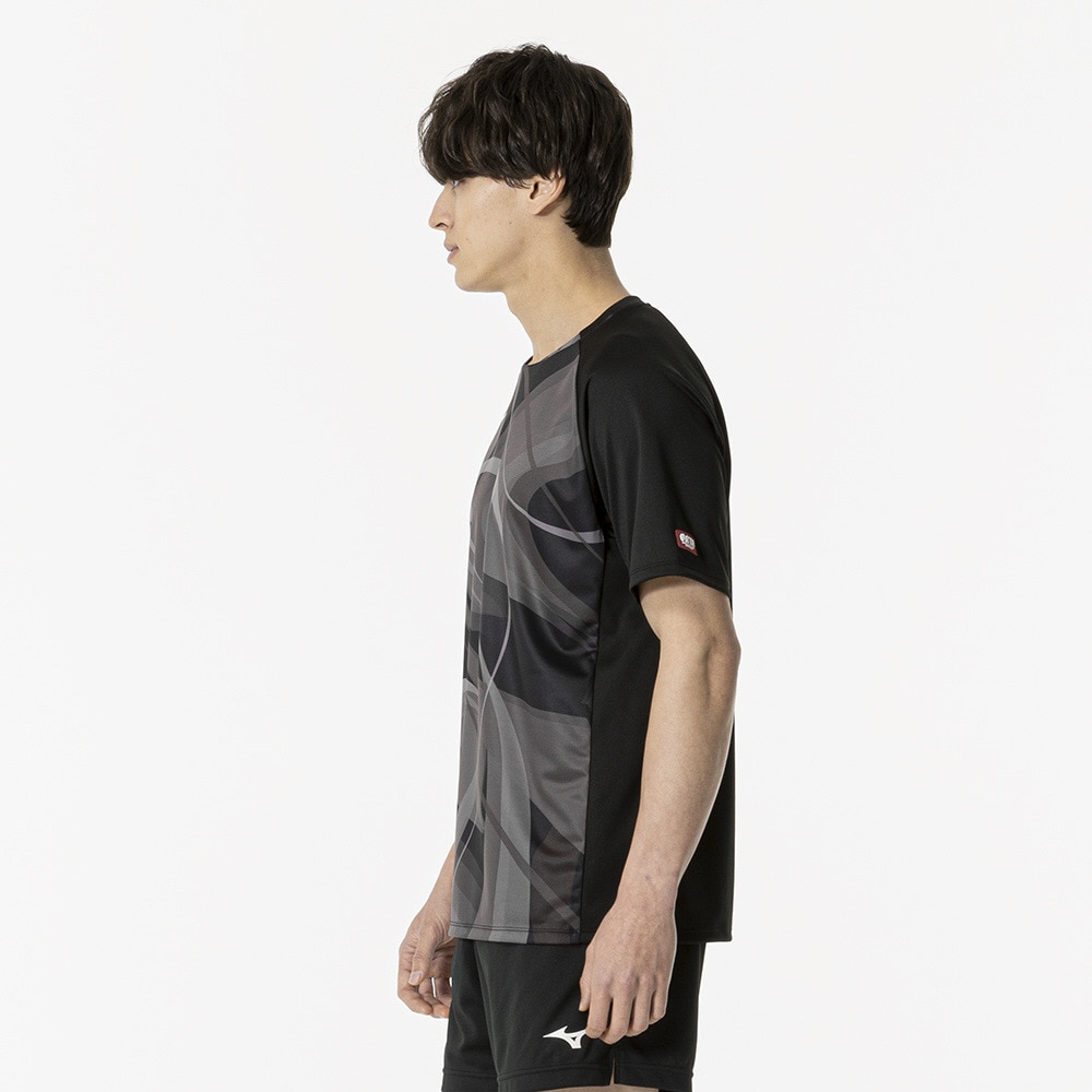 ミズノ（MIZUNO）（メンズ、レディース）卓球ウエア シャツ ゲームシャツ ユニセックス 82JAB50109
