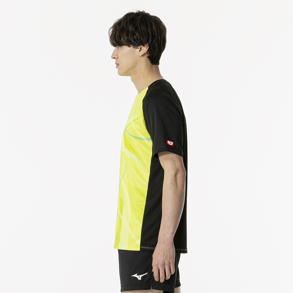 ミズノ（MIZUNO）（メンズ、レディース）卓球ウエア シャツ ゲームシャツ ユニセックス 82JAB50137