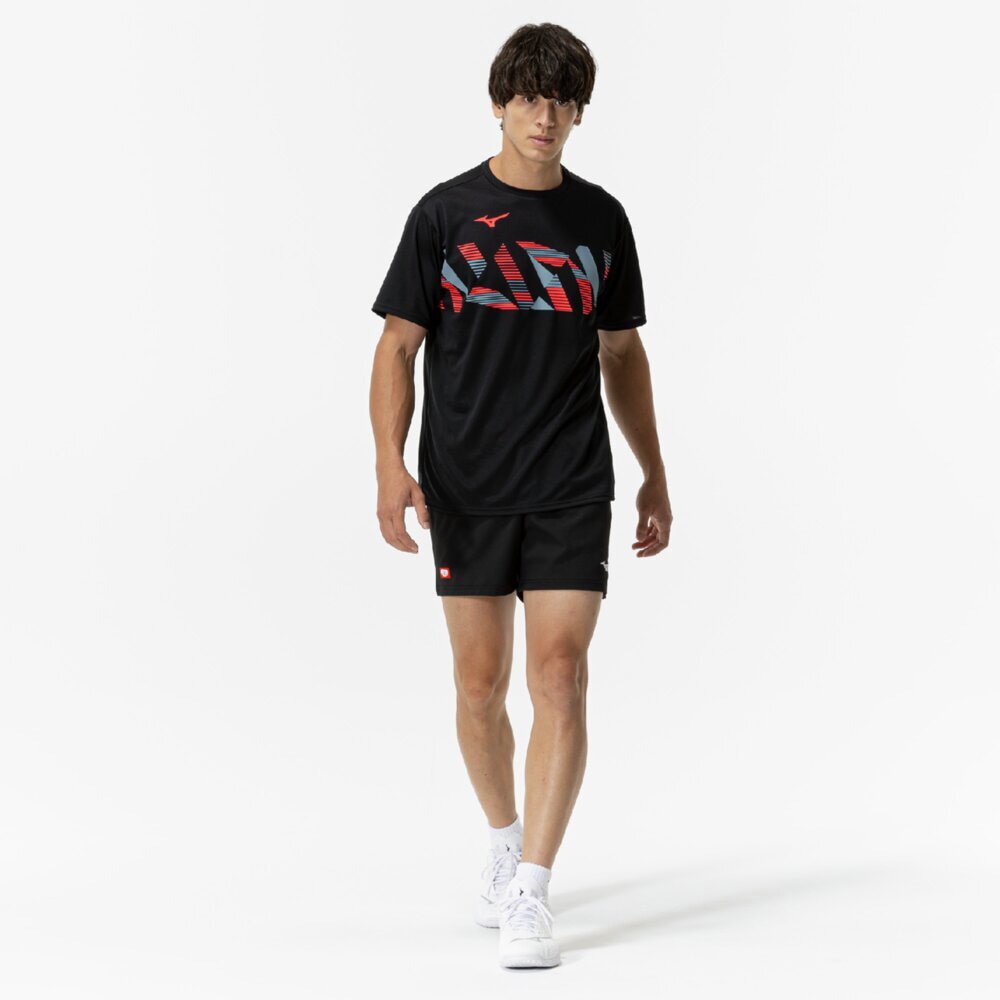 ミズノ（MIZUNO）（メンズ、レディース）【新商品】卓球ウエア シャツ 半袖ゲームシャツ 82JAC11109