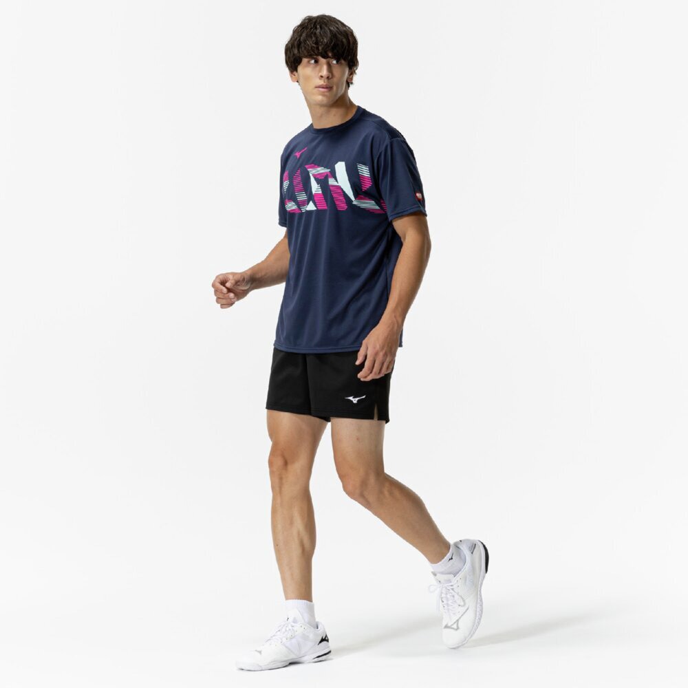 ミズノ（MIZUNO）（メンズ、レディース）【新商品】卓球ウエア シャツ 半袖ゲームシャツ 82JAC11114