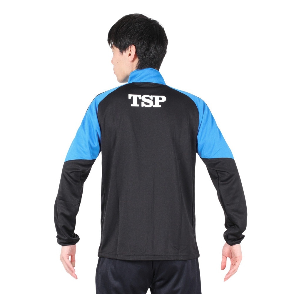 ティーエスピー（TSP）（メンズ、レディース）卓球 ドライジャージジャケット 033886 0120 速乾