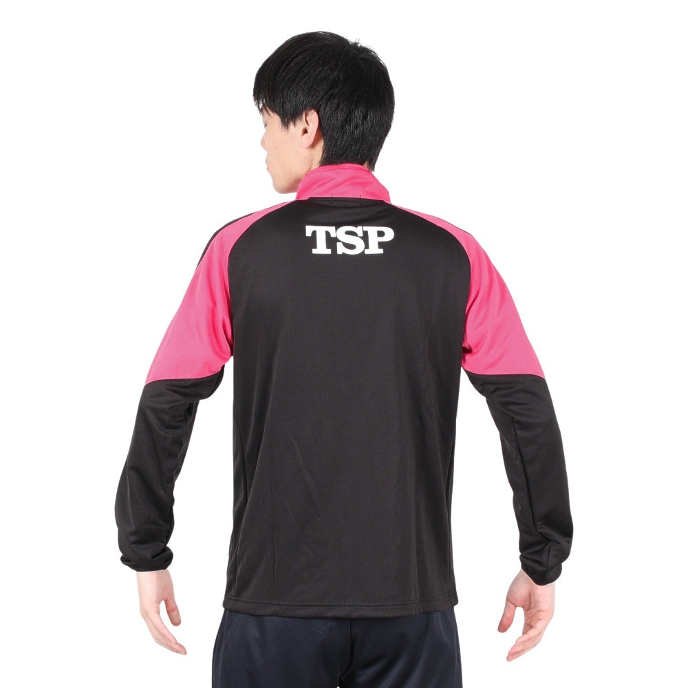 ティーエスピー（TSP）（メンズ、レディース）卓球 ドライジャージジャケット 033886 0300 速乾