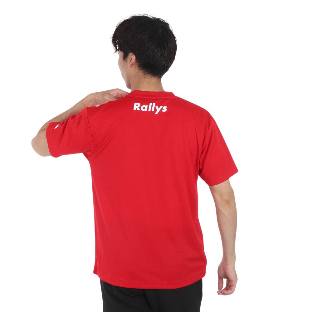 ラリーズ（Rallys）（メンズ、レディース）卓球 レッドモンキー JTTA公認ユニフォーム RMT-001-24-R