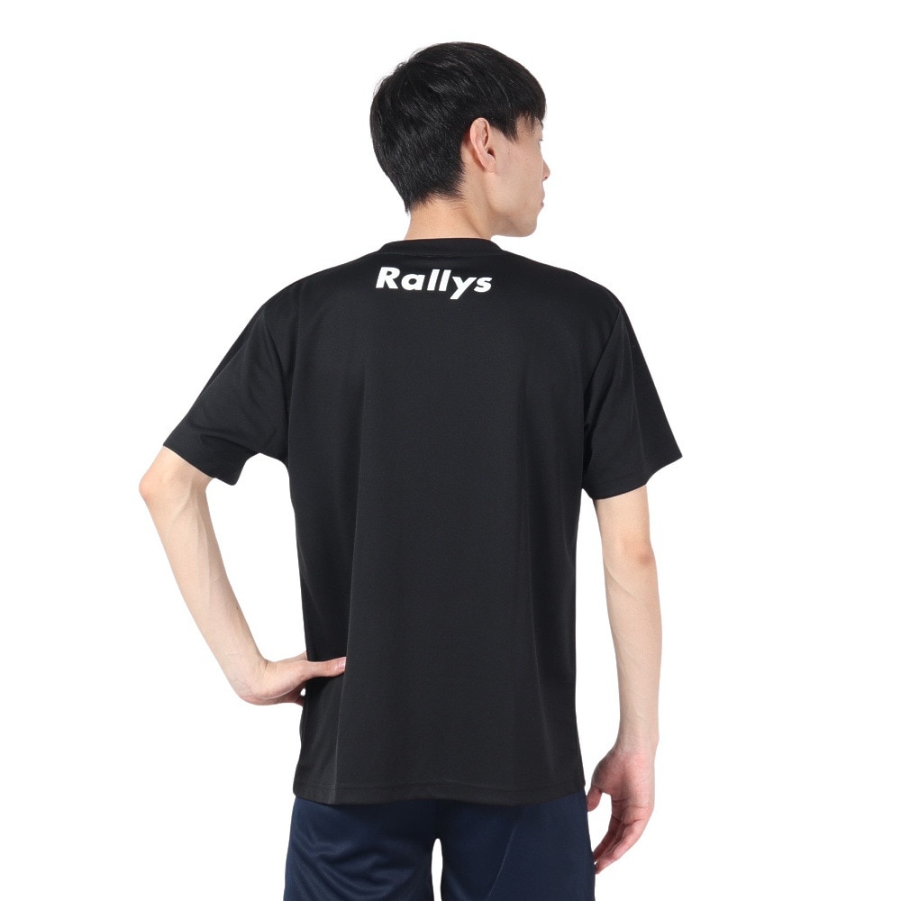 ラリーズ（Rallys）（メンズ、レディース）卓球 カットはつらいよ Tシャツ CUT-001-B
