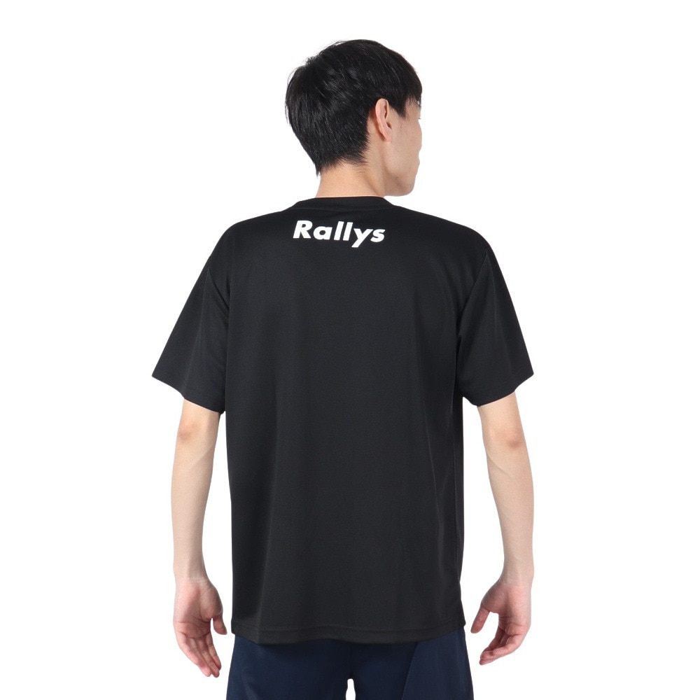 ラリーズ（Rallys）（メンズ、レディース）卓球 粒高信じて Tシャツ TSB-001-B