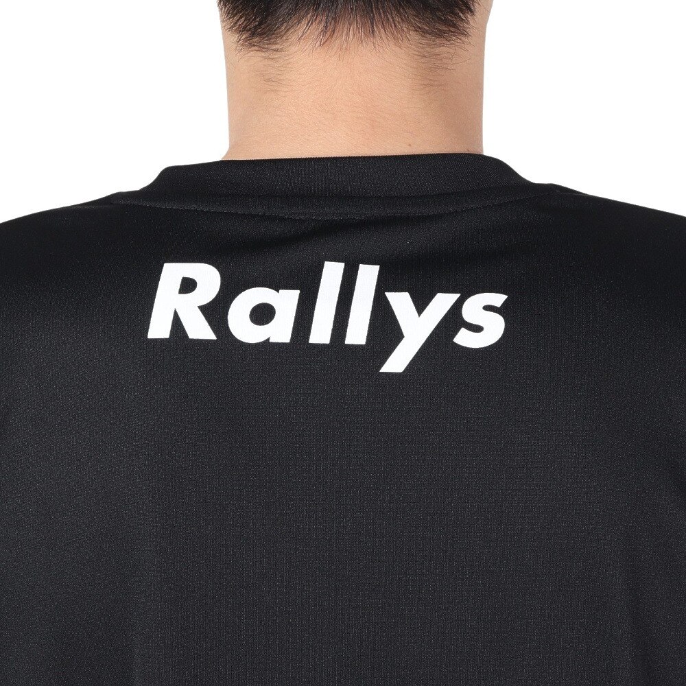 ラリーズ（Rallys）（メンズ、レディース）卓球 粒高信じて Tシャツ TSB-001-B