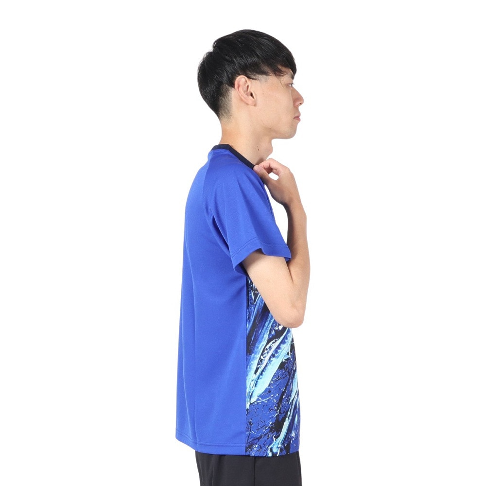 ヴィクタス（VICTAS）（メンズ、レディース）卓球 V-24レプリカシャツ 532403 BLUE