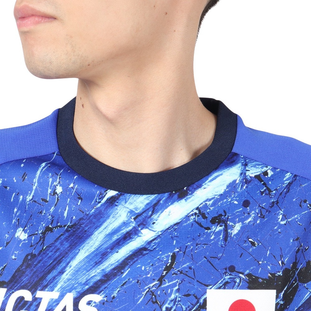 ヴィクタス（VICTAS）（メンズ、レディース）卓球 V-24レプリカシャツ 532403 BLUE