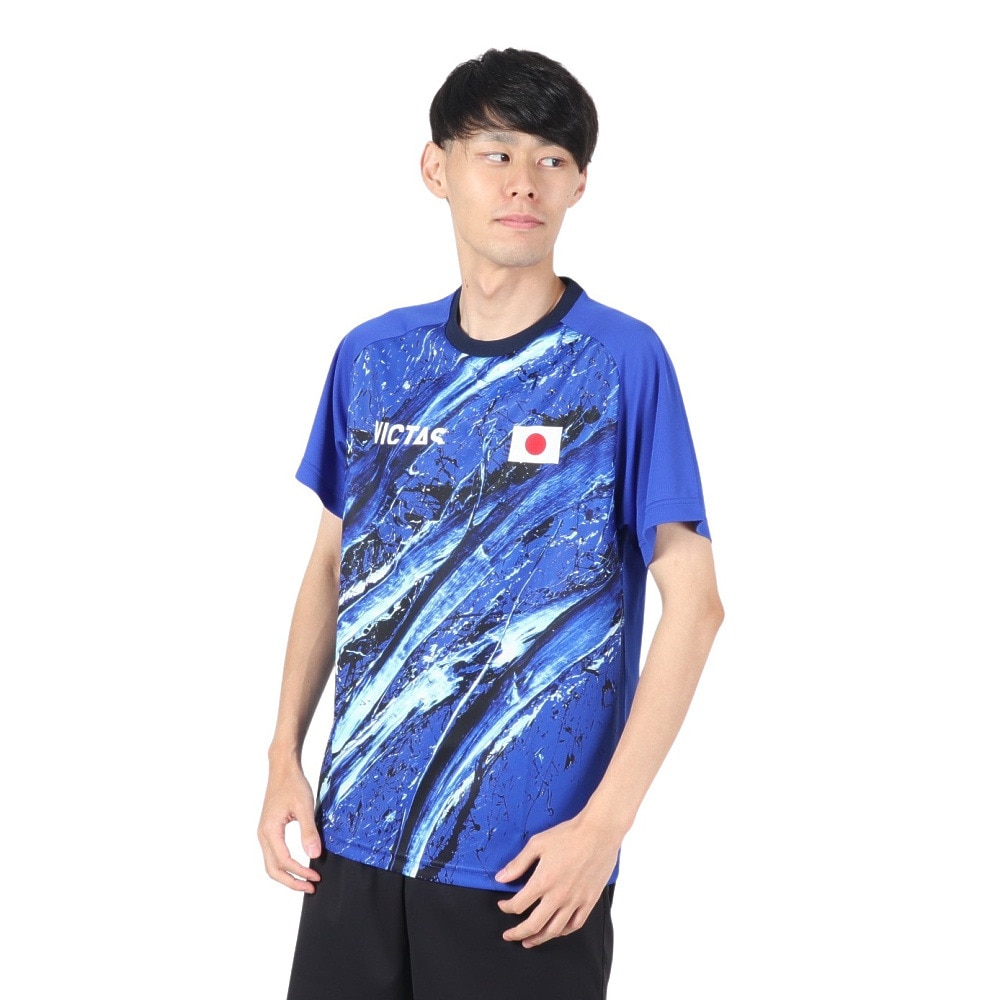 VICTAS 【半額特価 在庫限り】V-レプリカ Tシャツ 卓球 全国送料