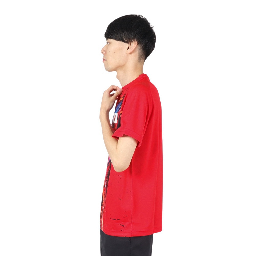 ヴィクタス（VICTAS）（メンズ、レディース）卓球 V-24レプリカシャツ 532403 RED