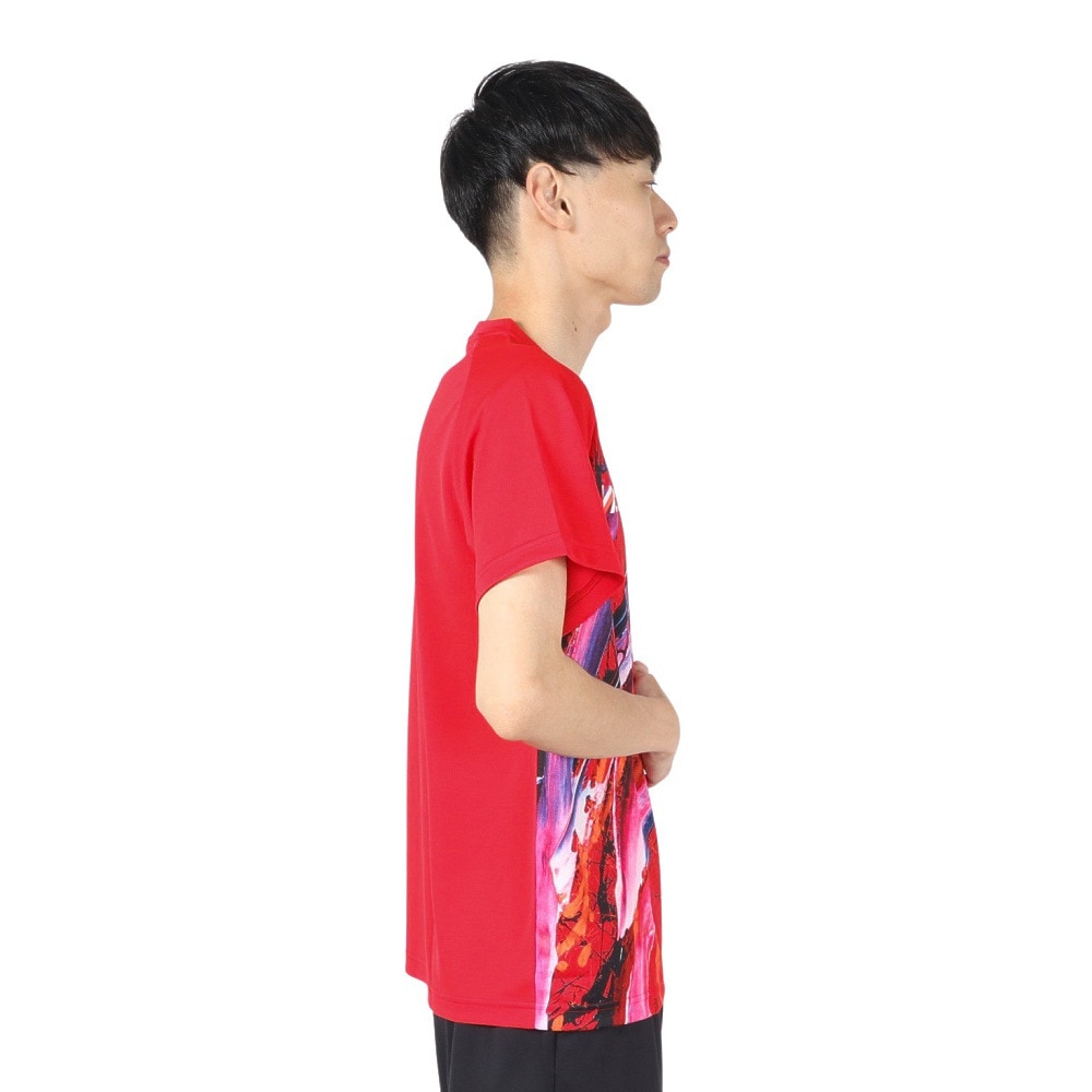 ヴィクタス（VICTAS）（メンズ、レディース）卓球 V-24レプリカシャツ 532403 RED