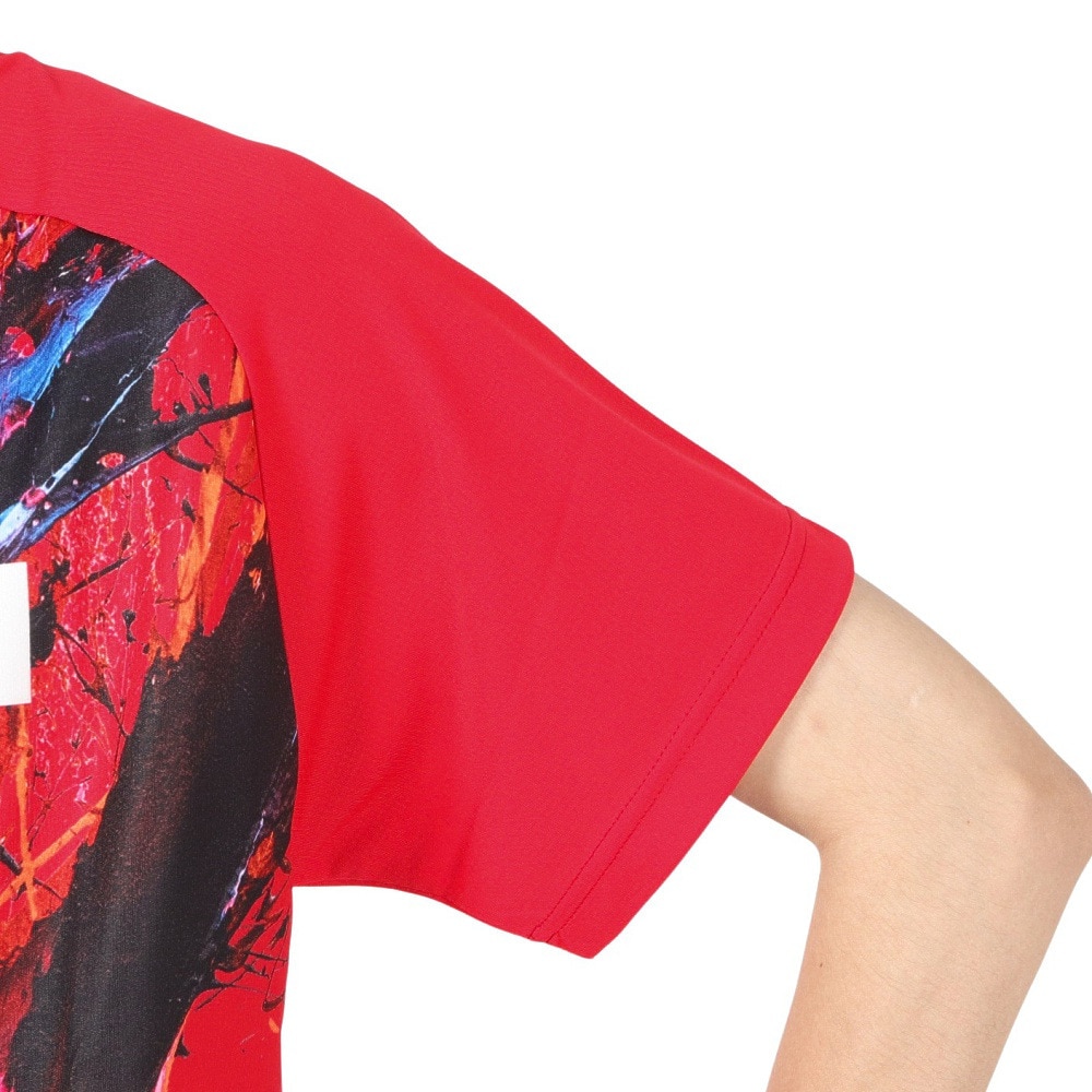 ヴィクタス（VICTAS）（メンズ、レディース）卓球 V-24レプリカシャツ 532403 RED