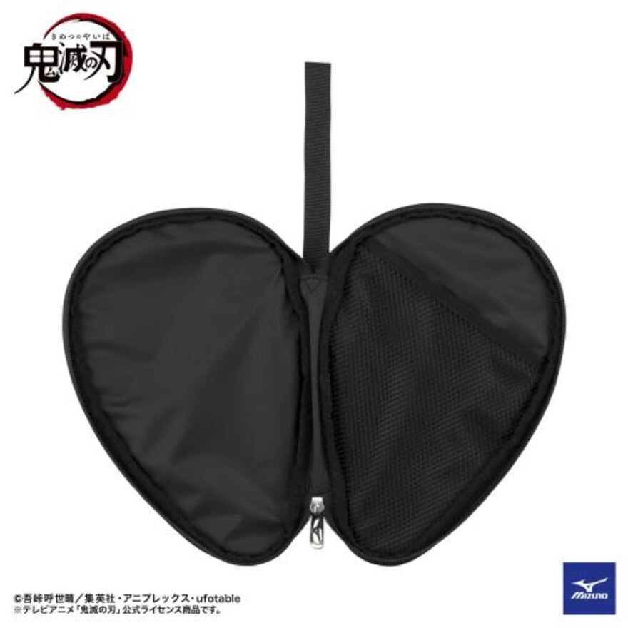 ミズノ（MIZUNO）（メンズ、レディース、キッズ）卓球 鬼滅の刃 コラボ 我妻善逸 ラケットソフトケース 1本入れ 83JD2K0154